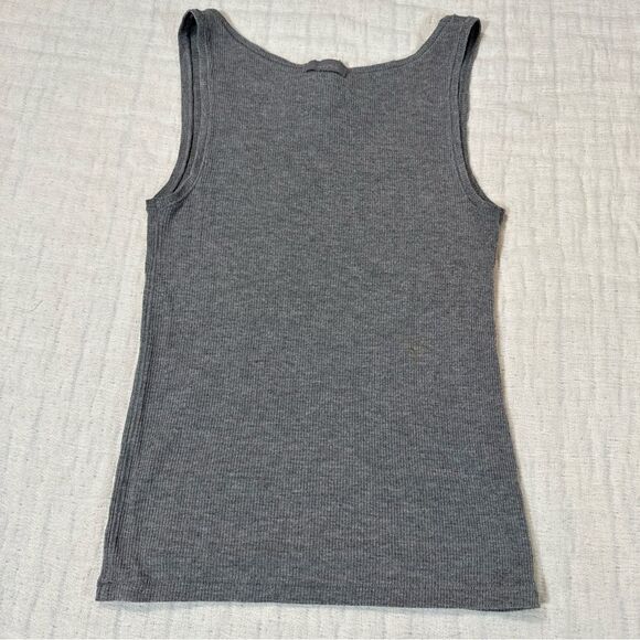Skims Gray Tank Top & Boxer Shorts Set Size Medium - Picture 4 of 8